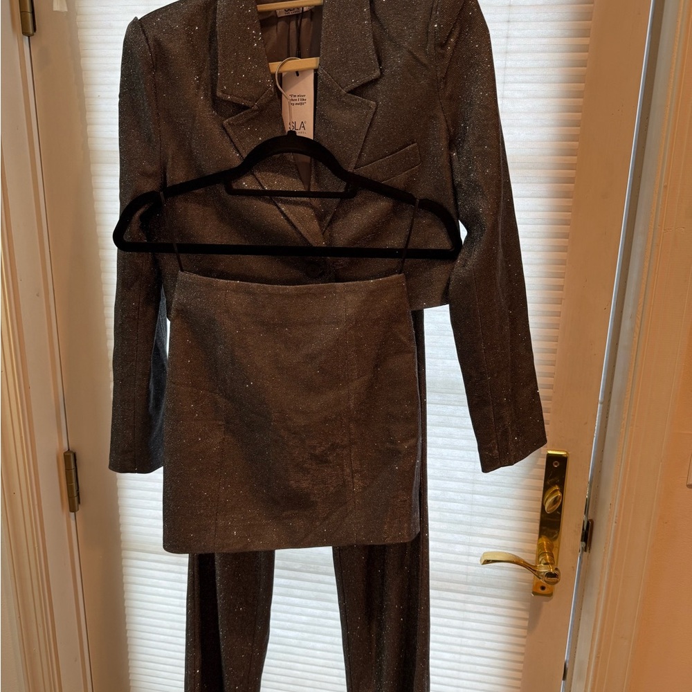 Chic Sparkling Women's Pantsuit